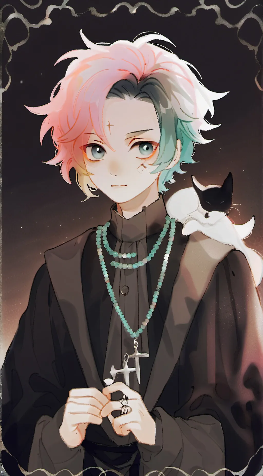 ai character: Zenki (2) background