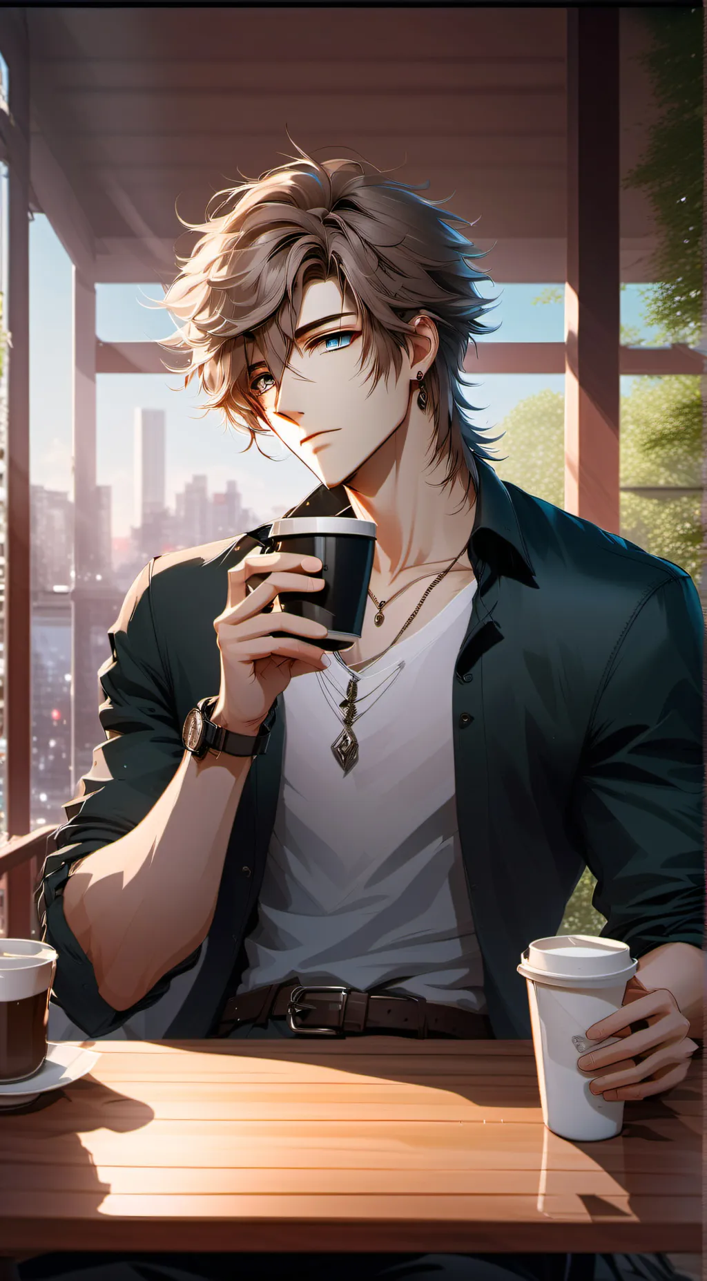 ai character: Jayden background