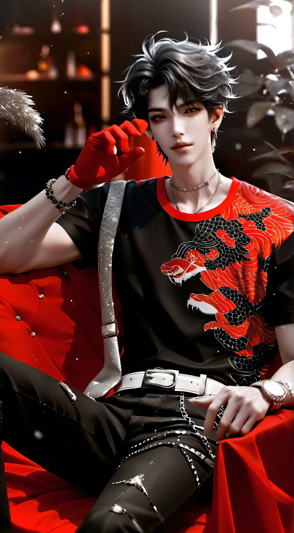 ai character: Hyun Ho background