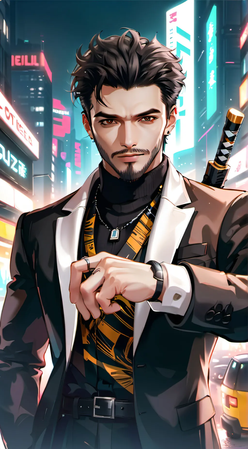 Talkie AI - Chat with Ronin (Bodyguard)