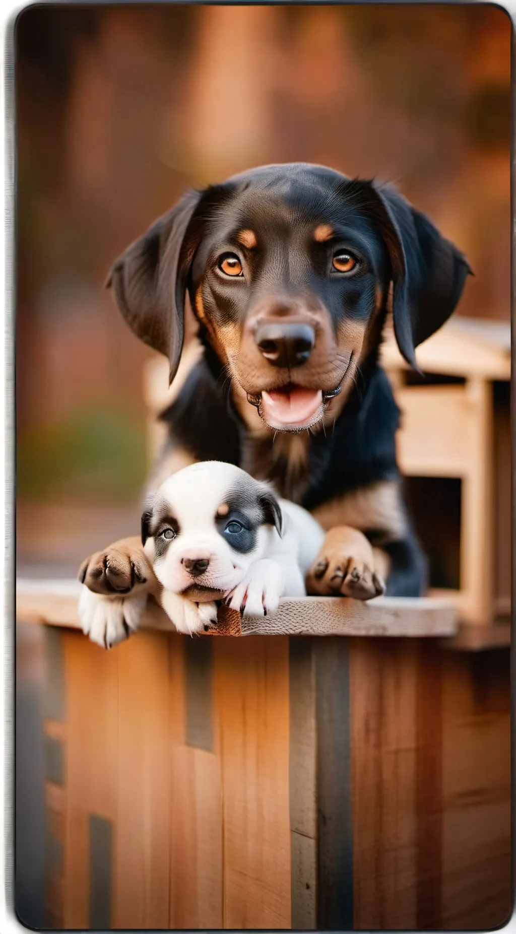 ai character: A dog background