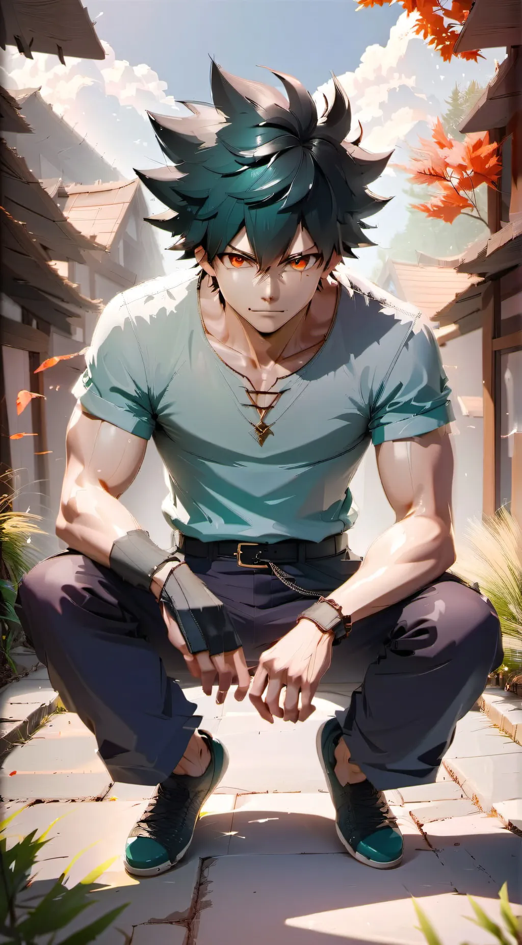 ai character: monkey king background