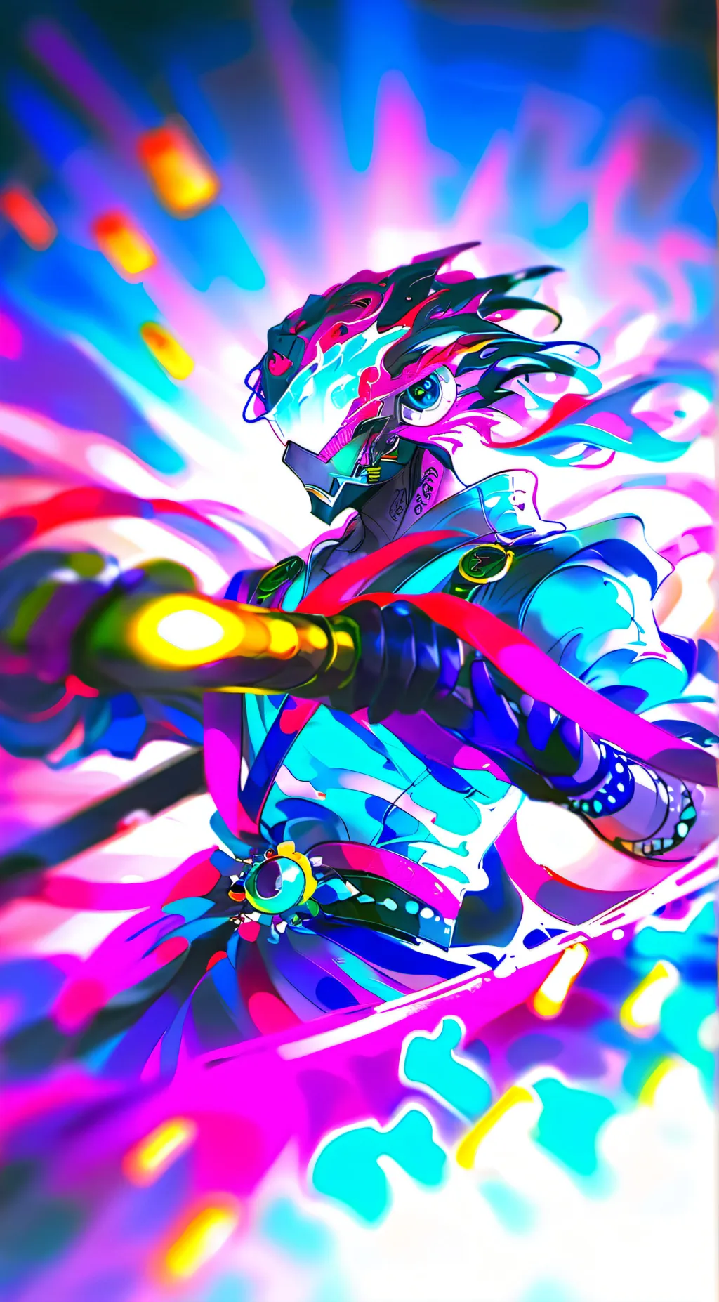 ai character: "Zenith" Tatsunori background