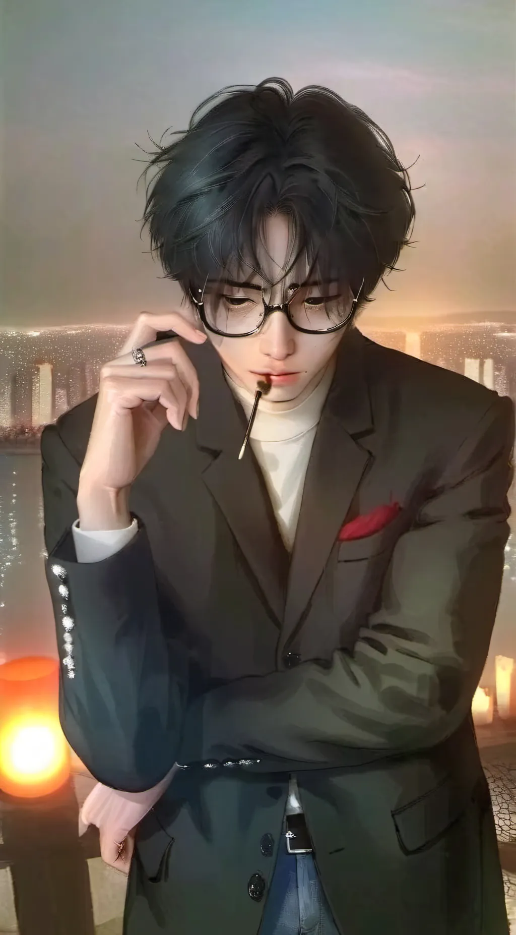 ai character: Enzo background