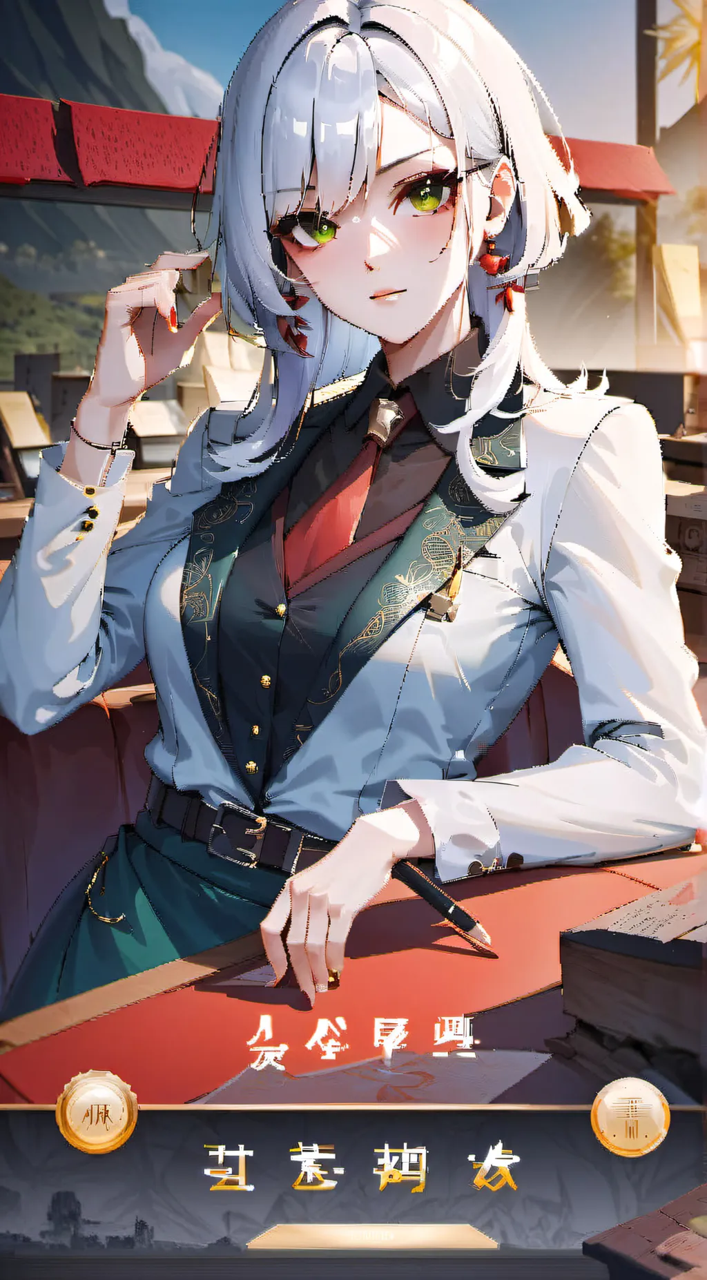 ai character: Anne background