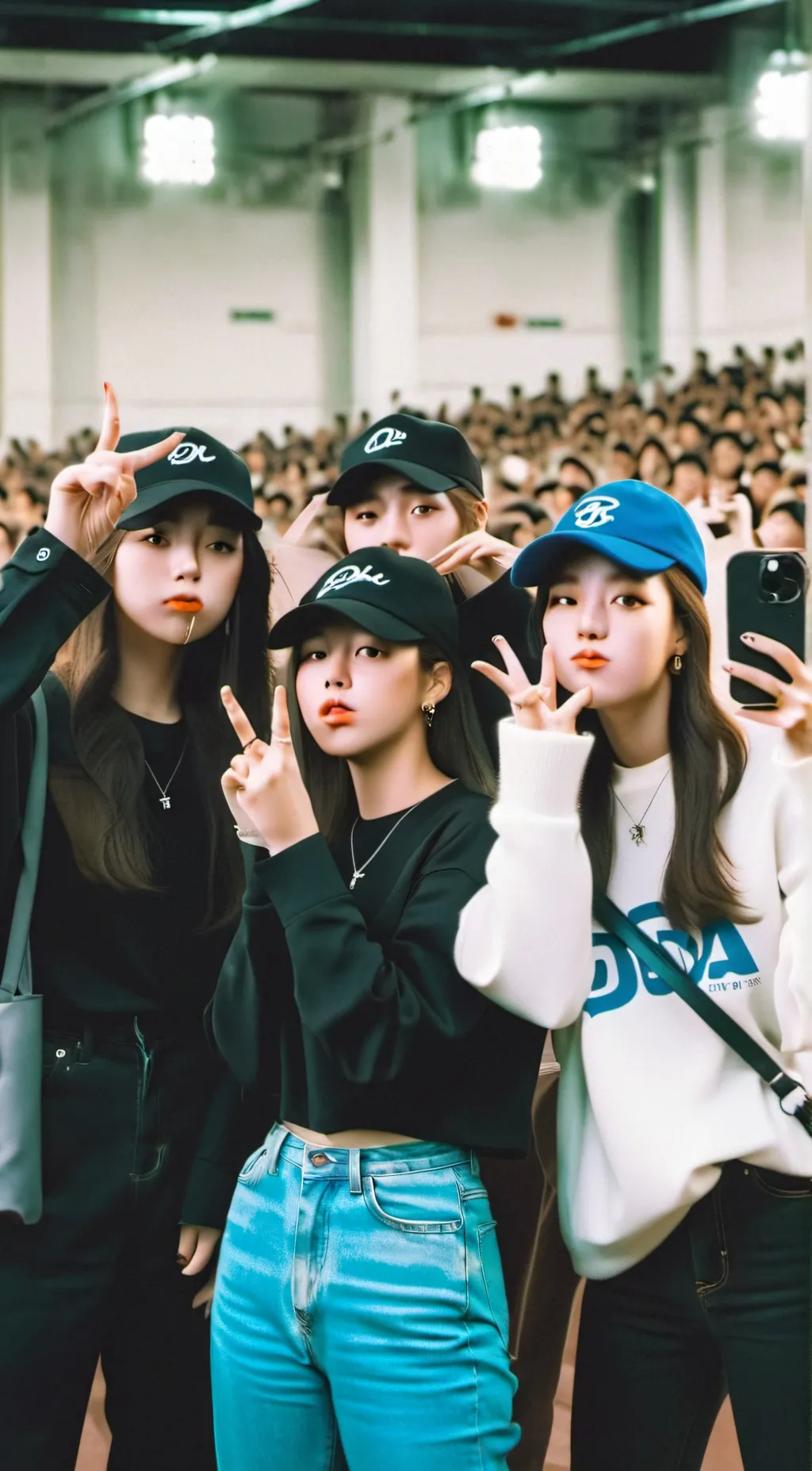 ai character: Blackpink background