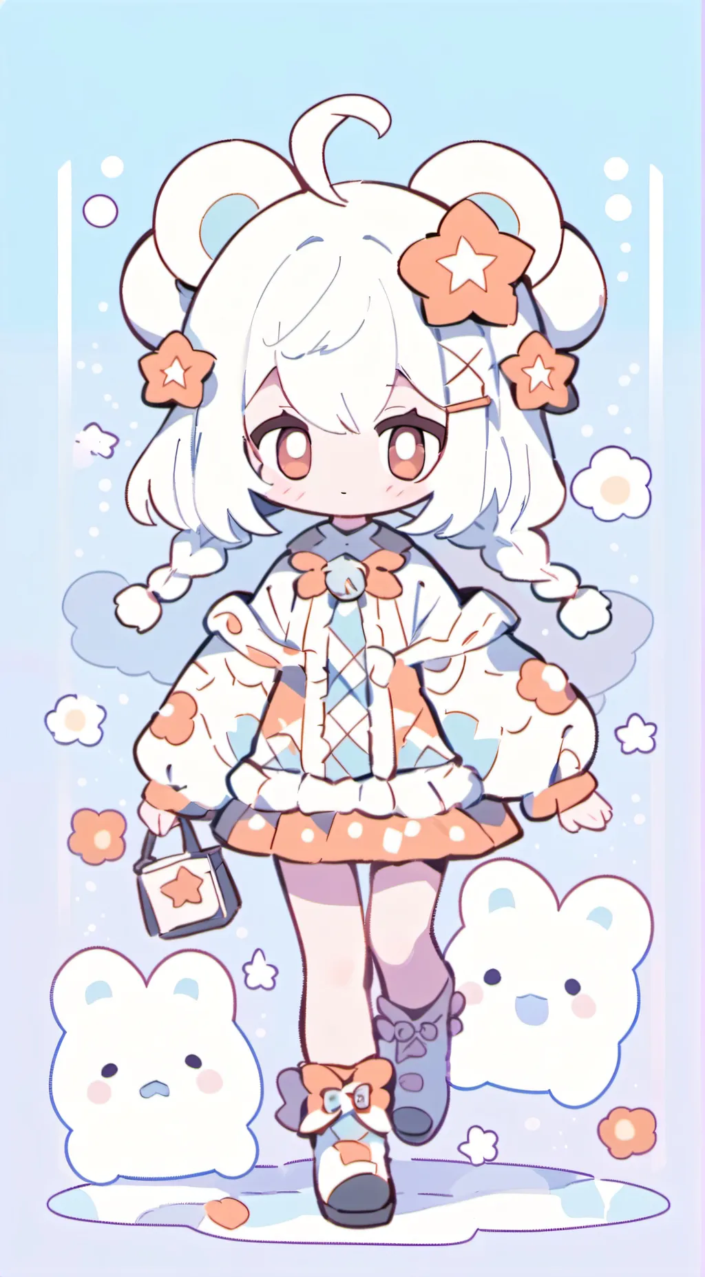 ai character: Bobby Bear hug background