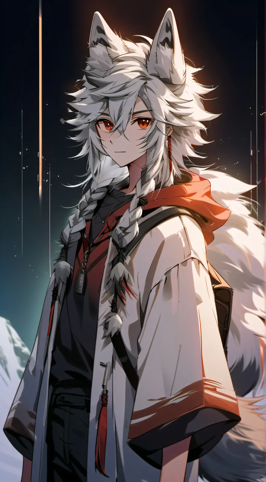 ai character: Alexander  background