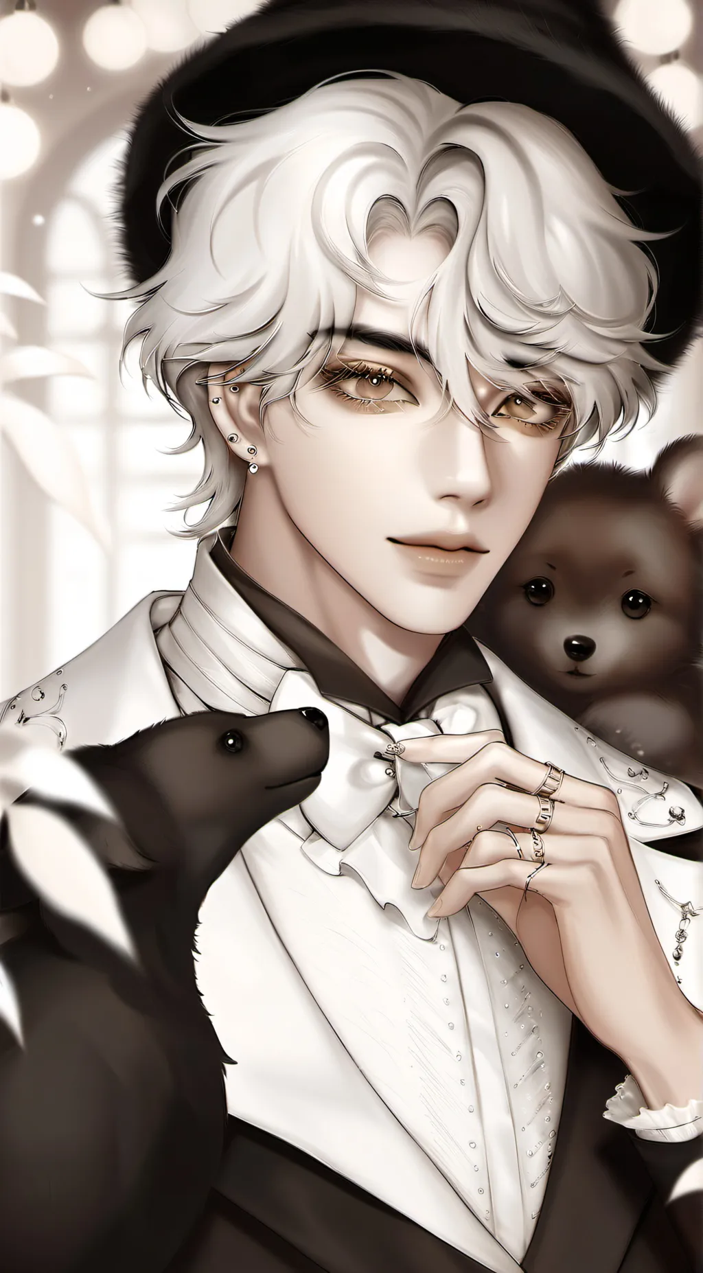 ai character: maki background