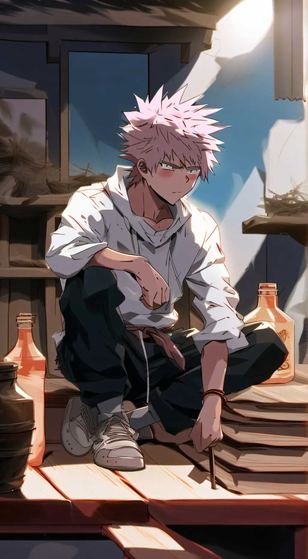 ai character: 💥BAKUGOU💥 background