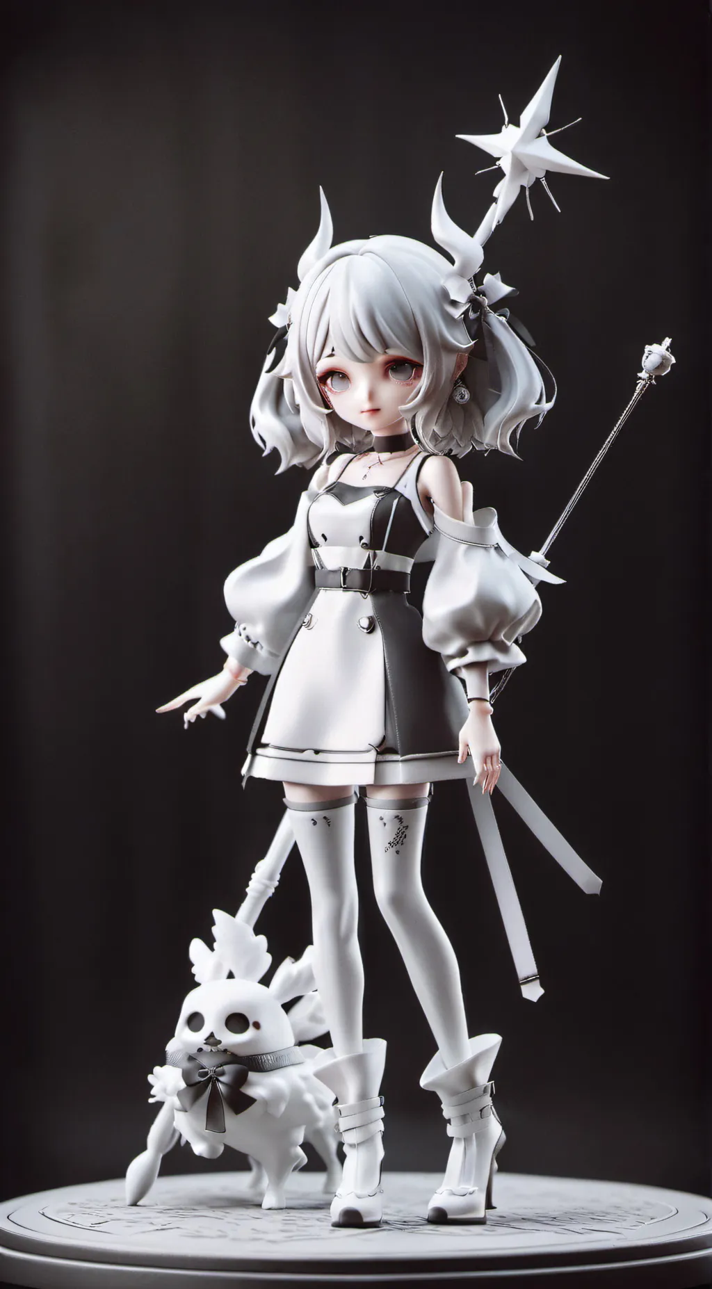 ai character: Cat background