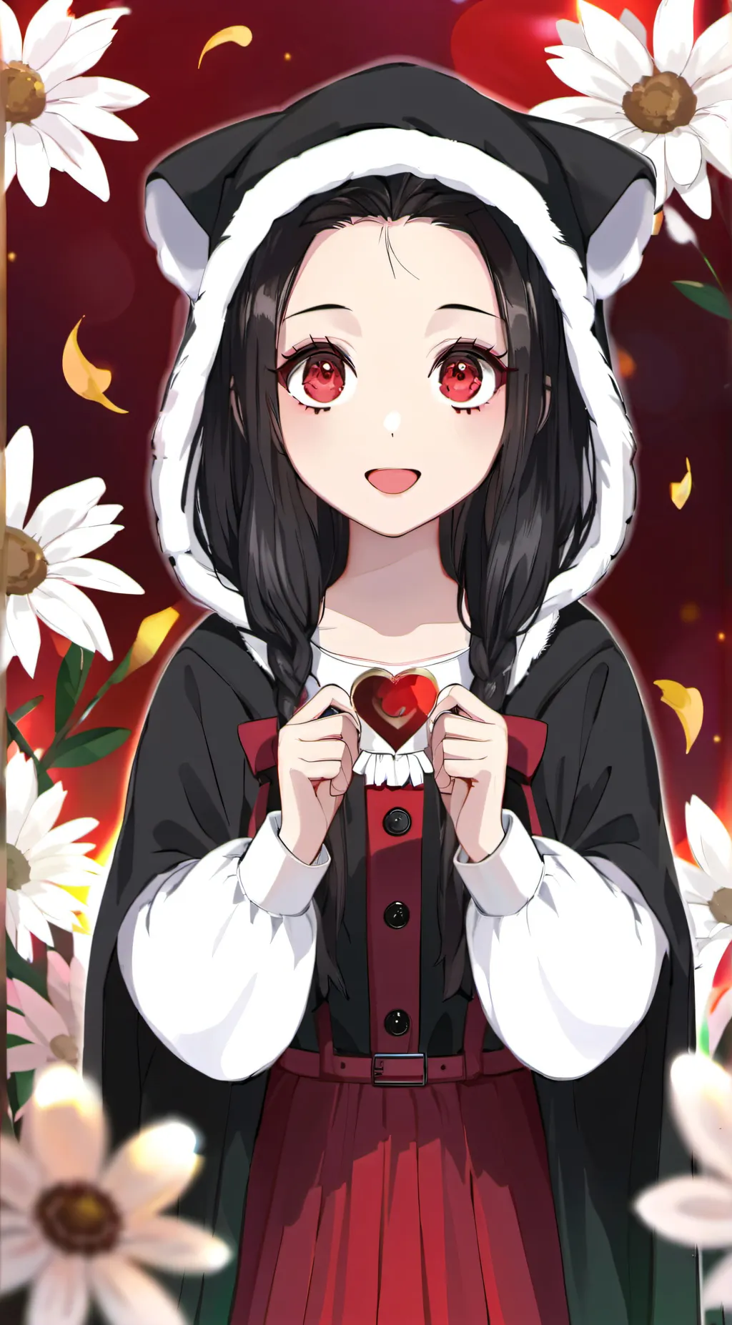 ai character: NezukoMom background