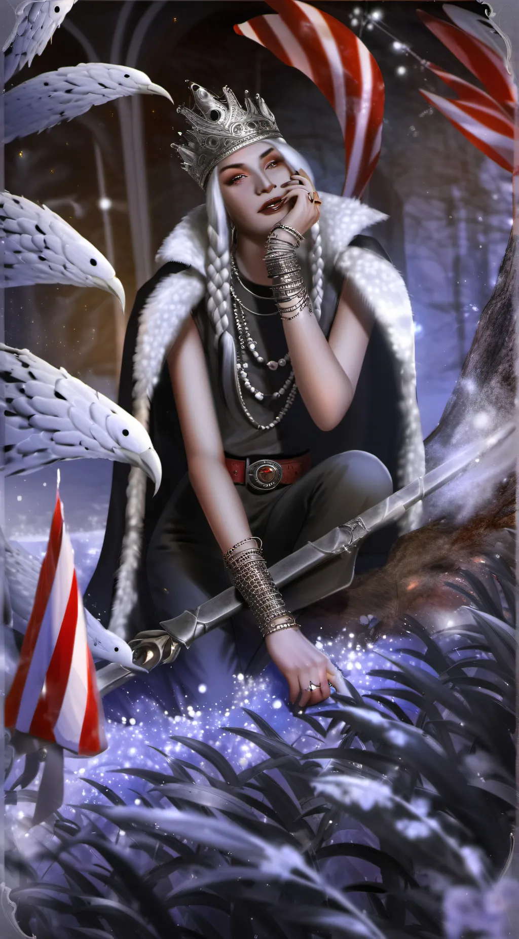 ai character: V3 background