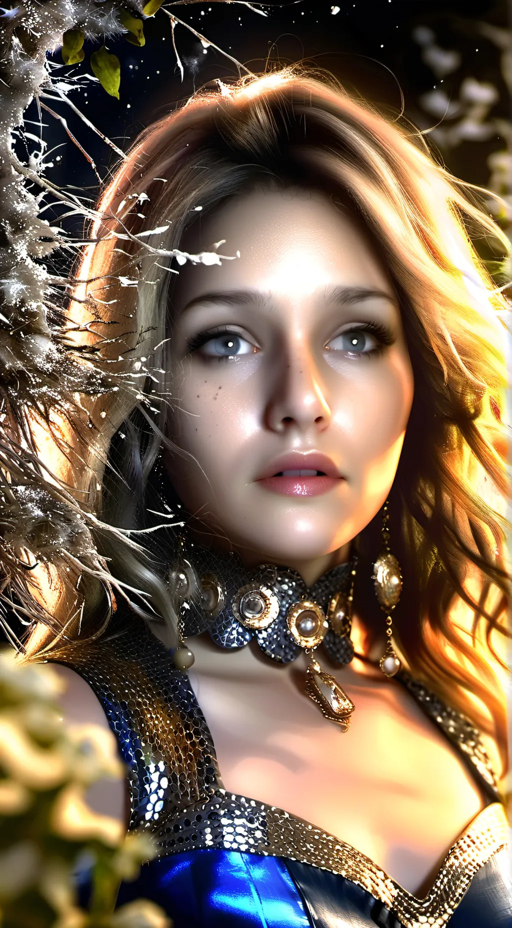 ai character: lily  background