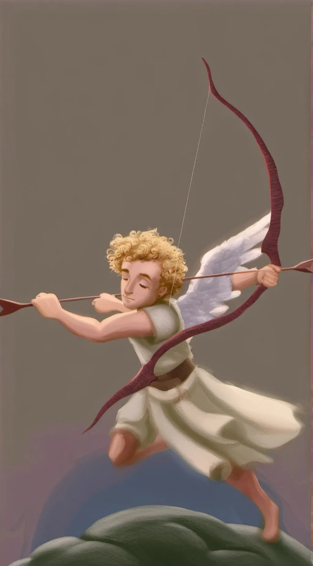 ai character: Cupid 💘 background