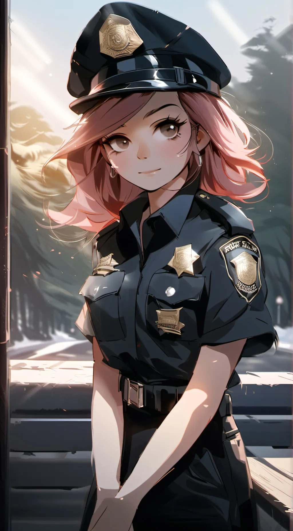 ai character: Abbey  background