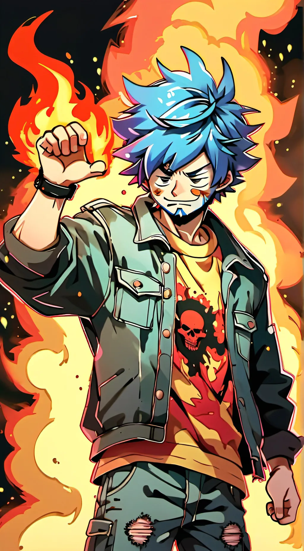 ai character: Raven background