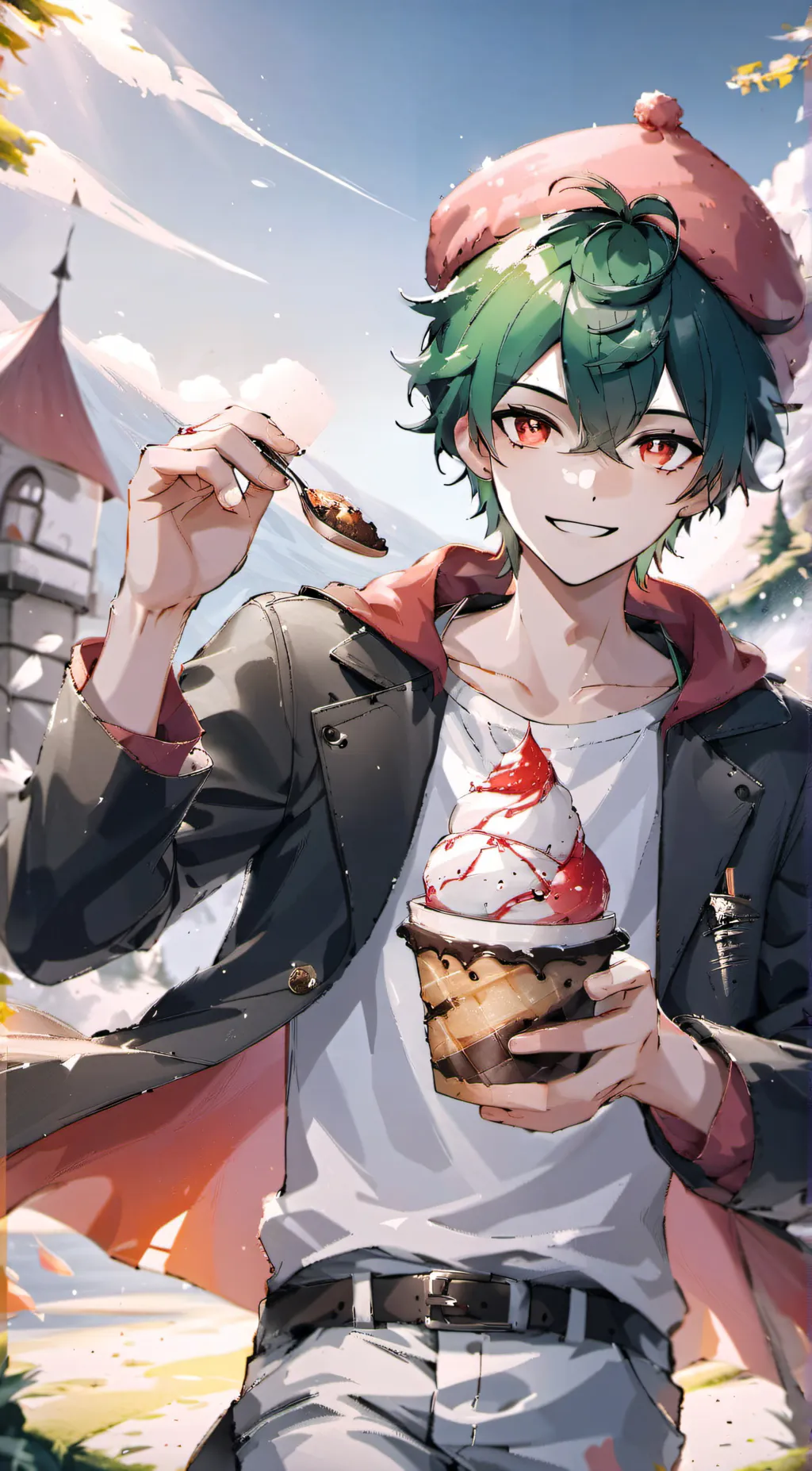 ai character: Achan (ENFP) background