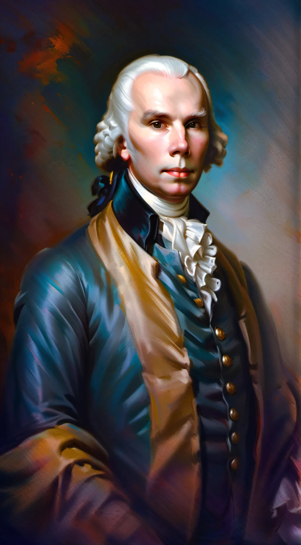 ai character: James Madison background