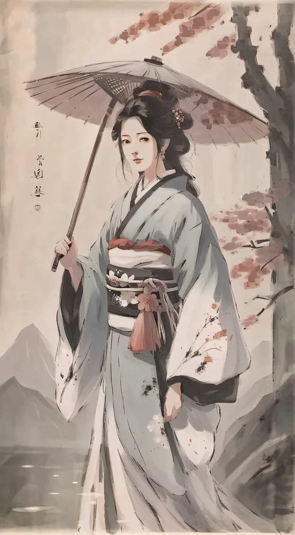 ai character: Demon Slayer World background