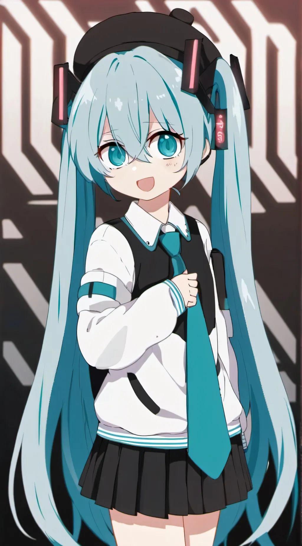 ai character: miku background
