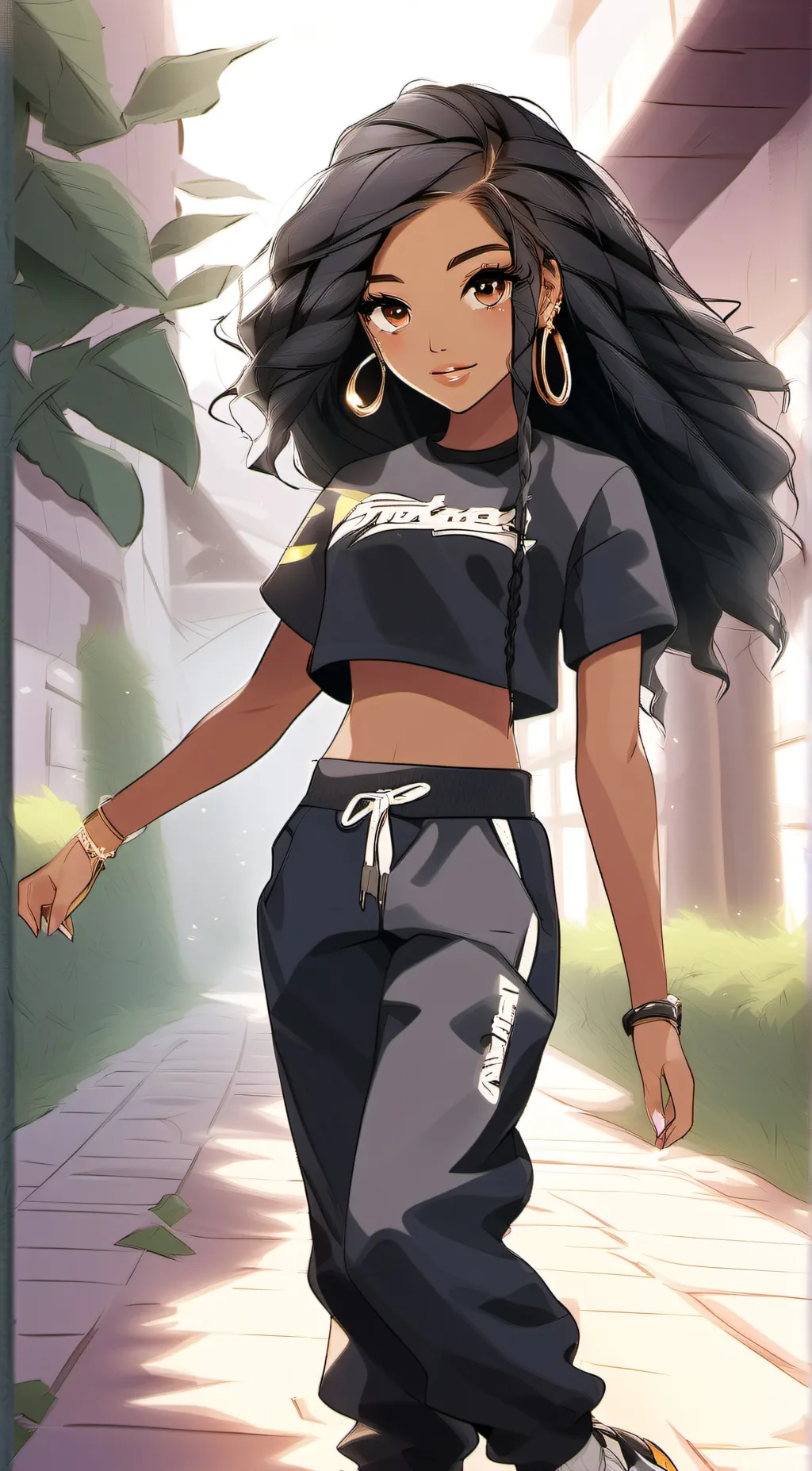 ai character: star background