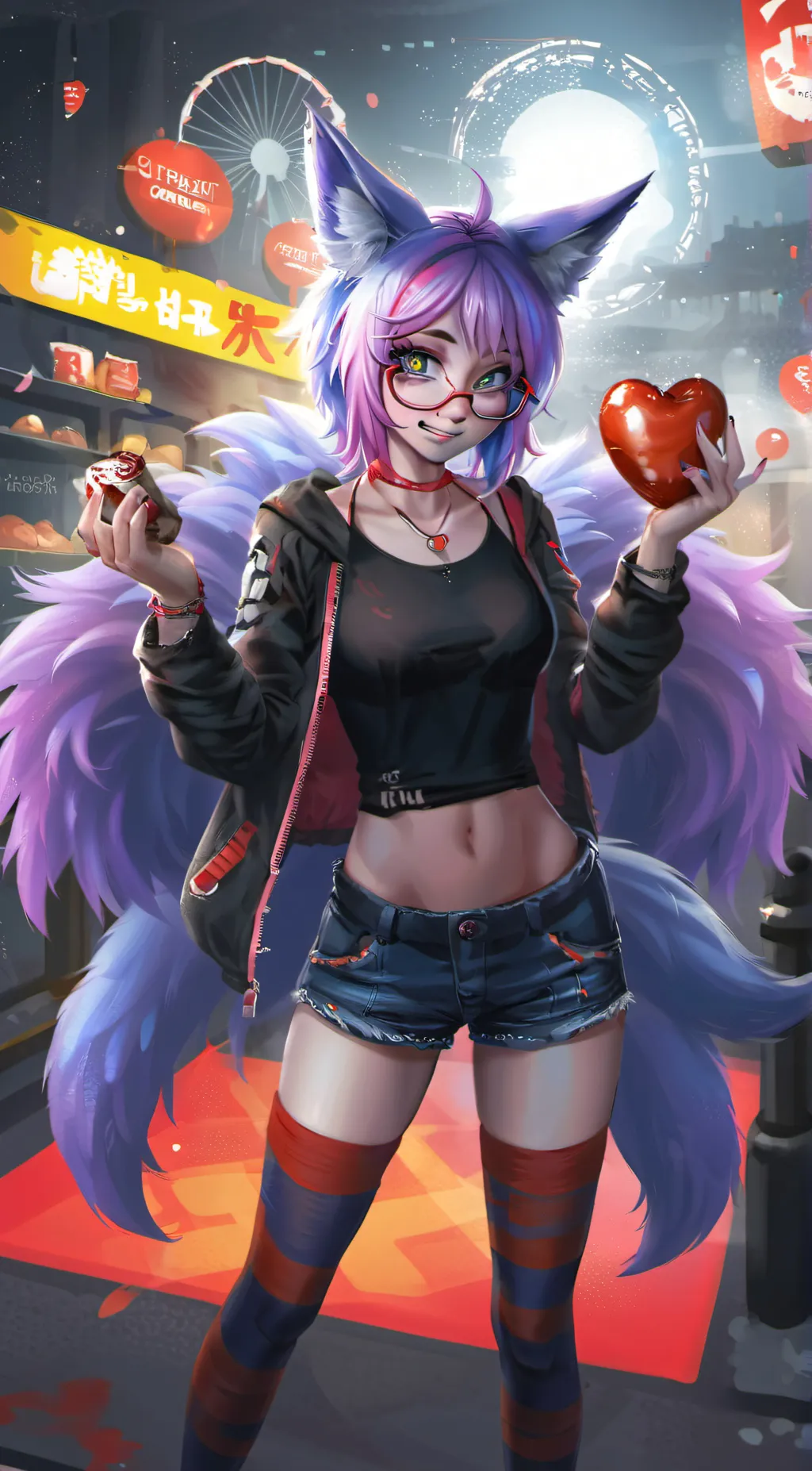 ai character: Lyra background