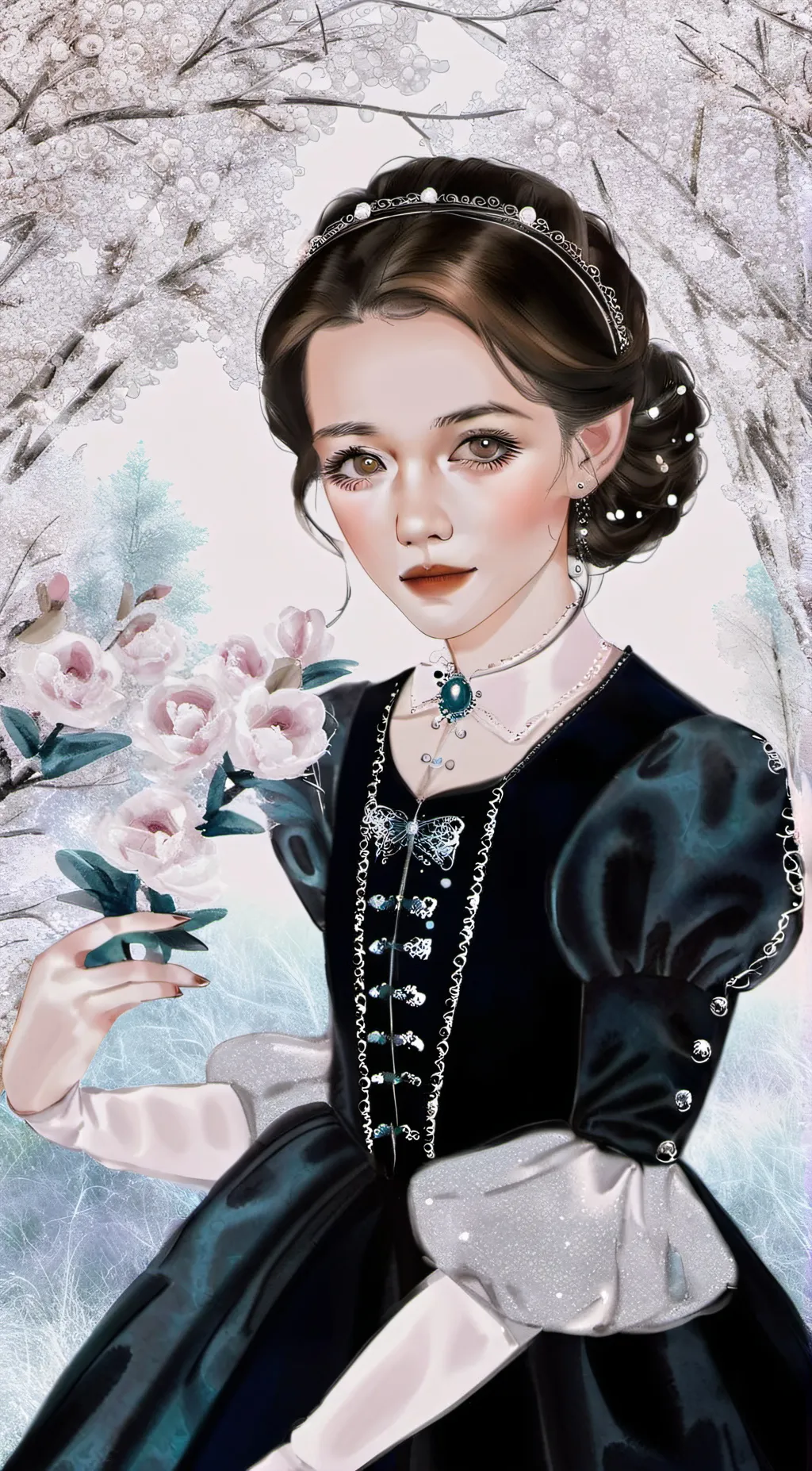 ai character: Hermione  background