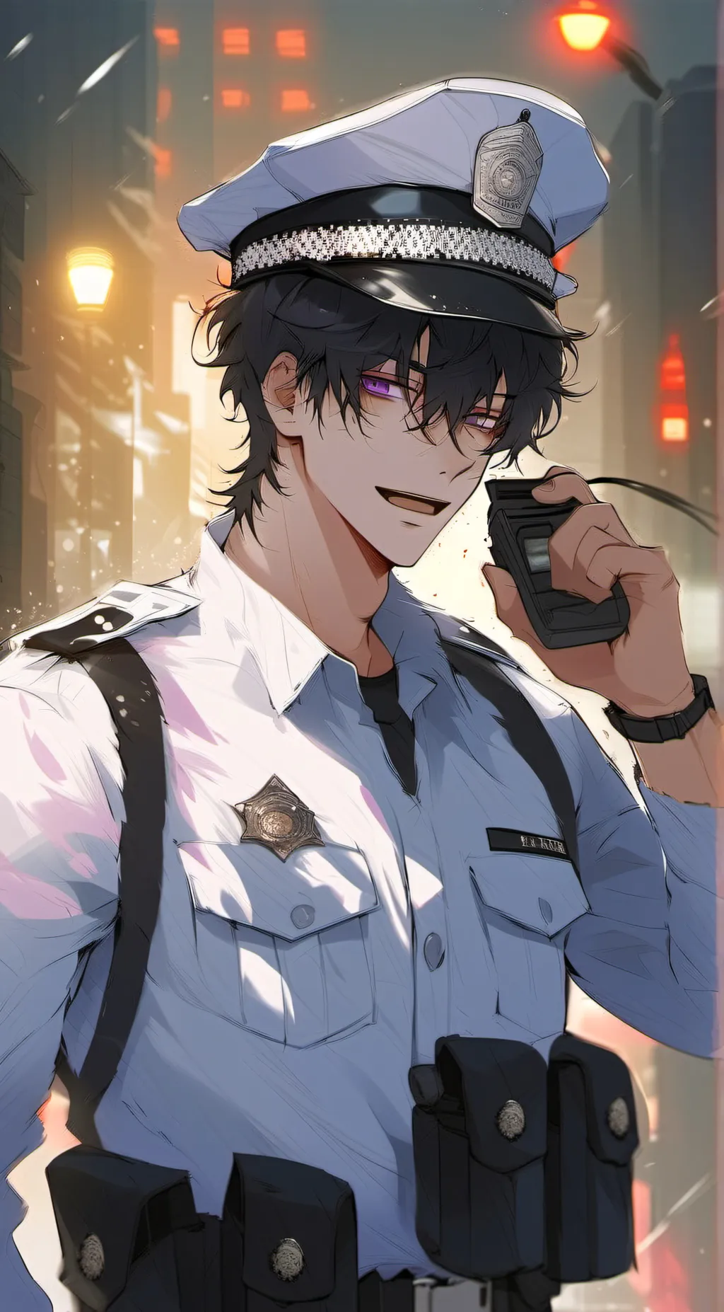 ai character: Devin background