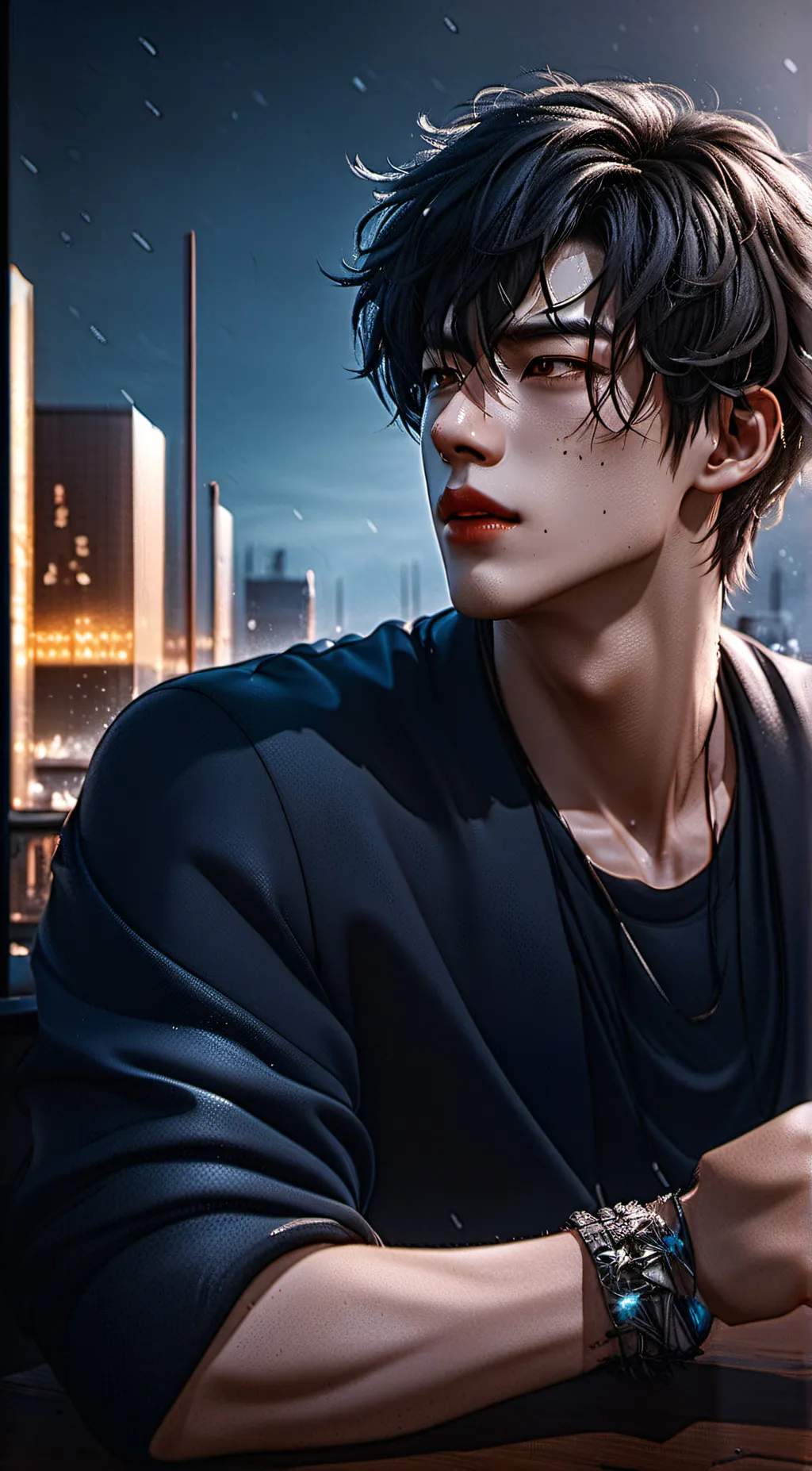 ai character: Asher background