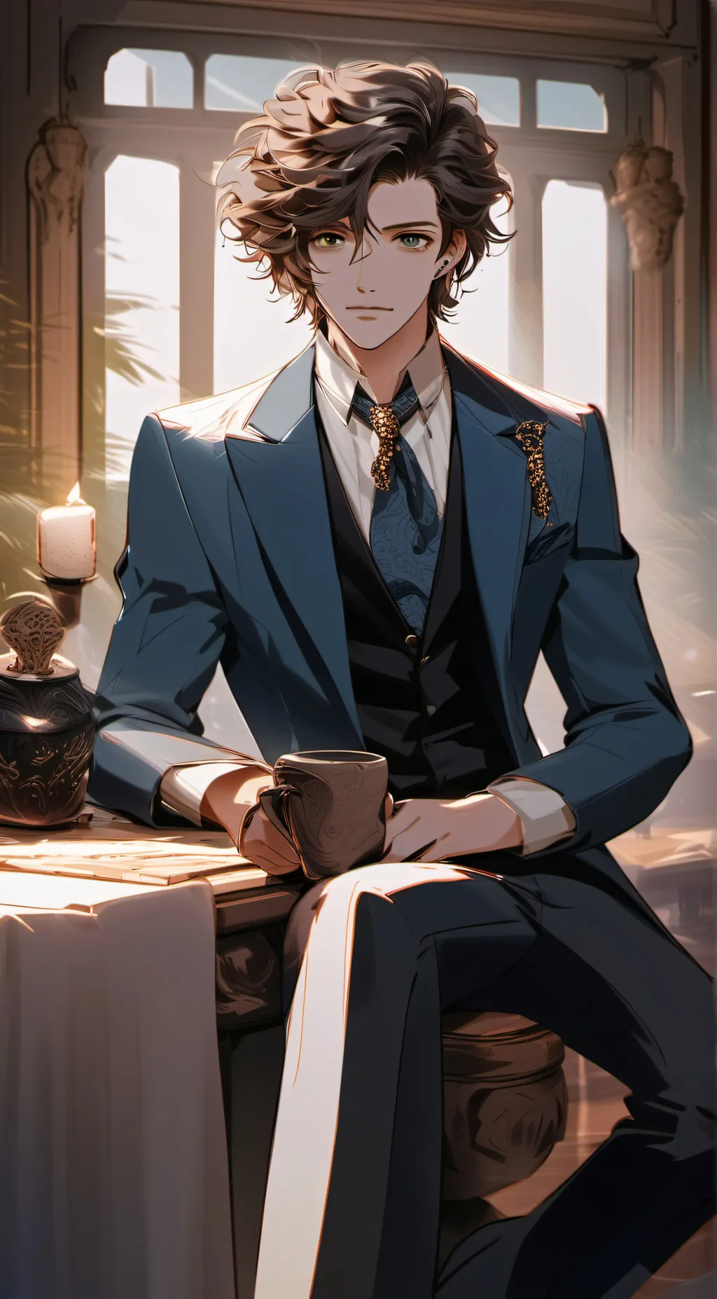 ai character: Eric  background