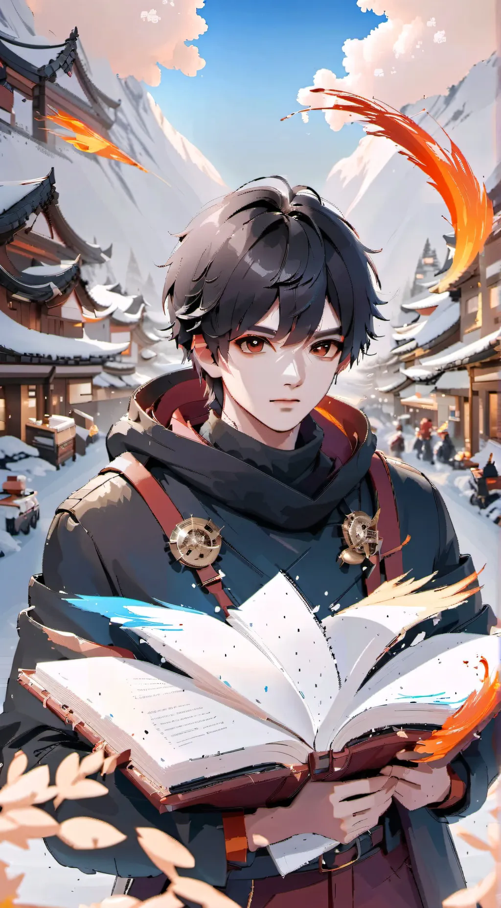 ai character: Rhed background