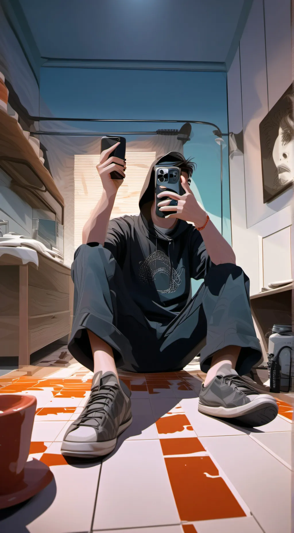 ai character: asher background