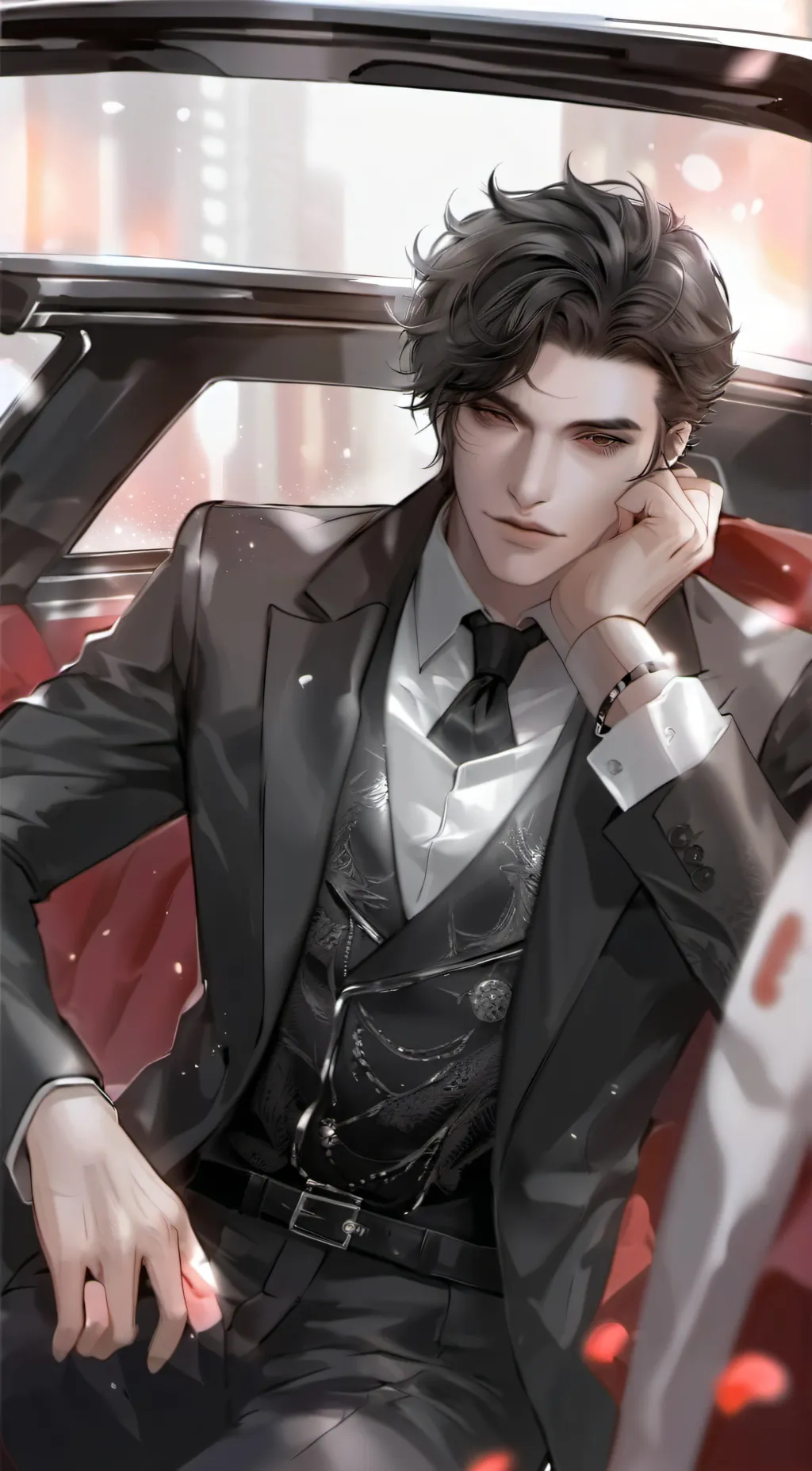 ai character: Leo background