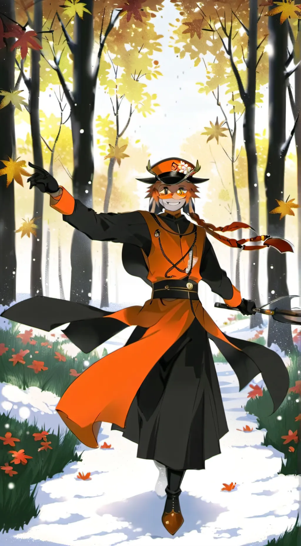 ai character: {•~Solar•~} background