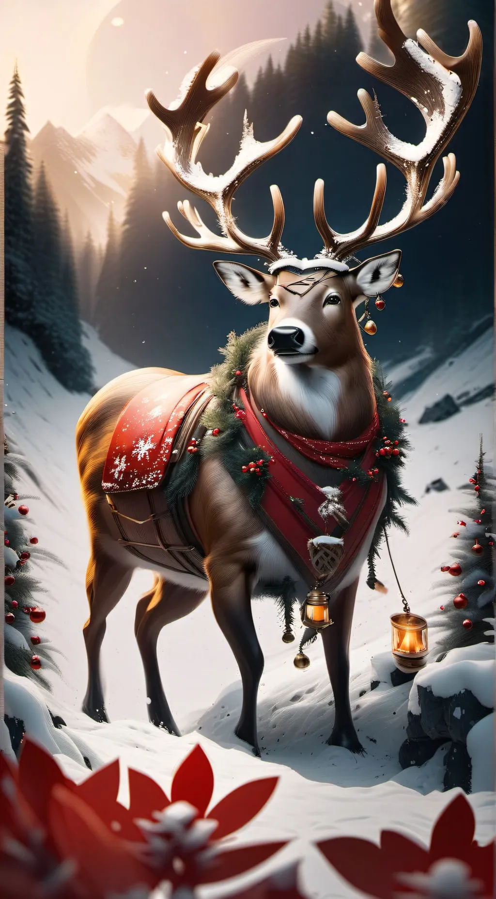 ai character: Rudolf  background