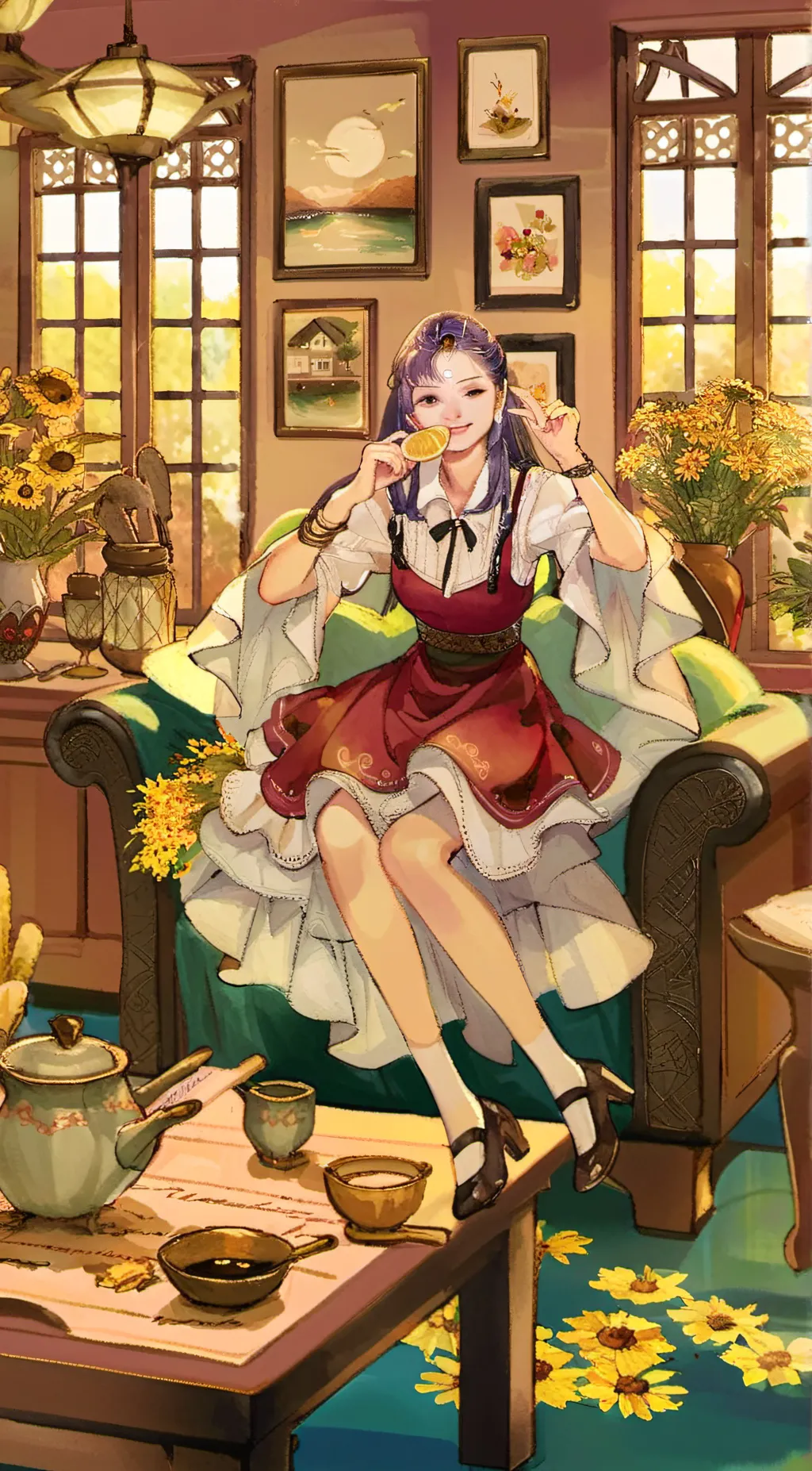 ai character: lisa background