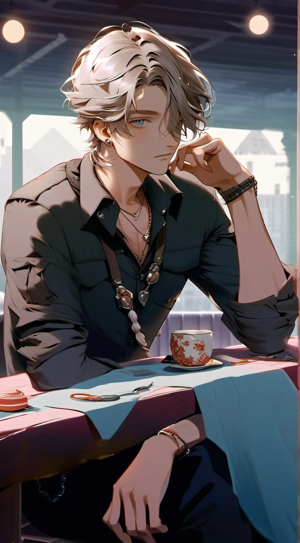 ai character: Solal background