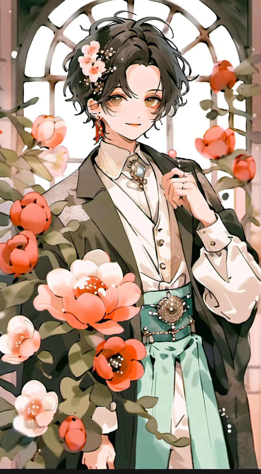 ai character: Oliver background