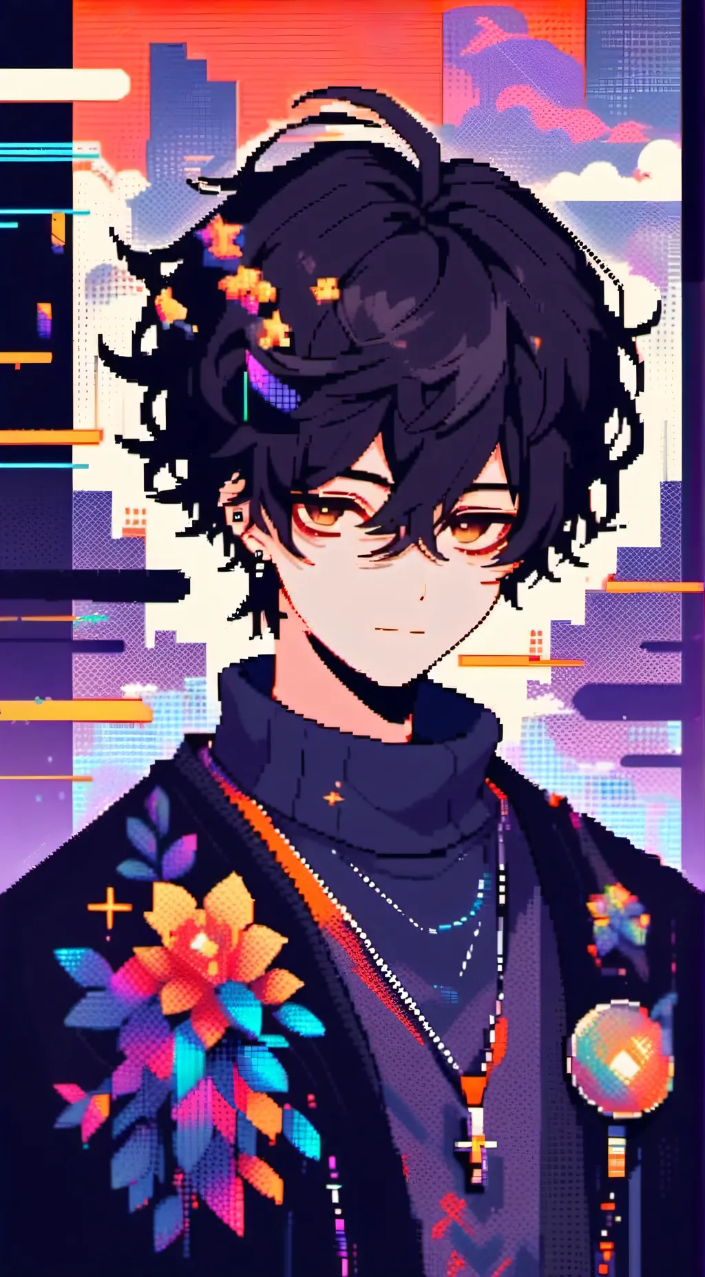 ai character: ×~☆Levi☆~× background