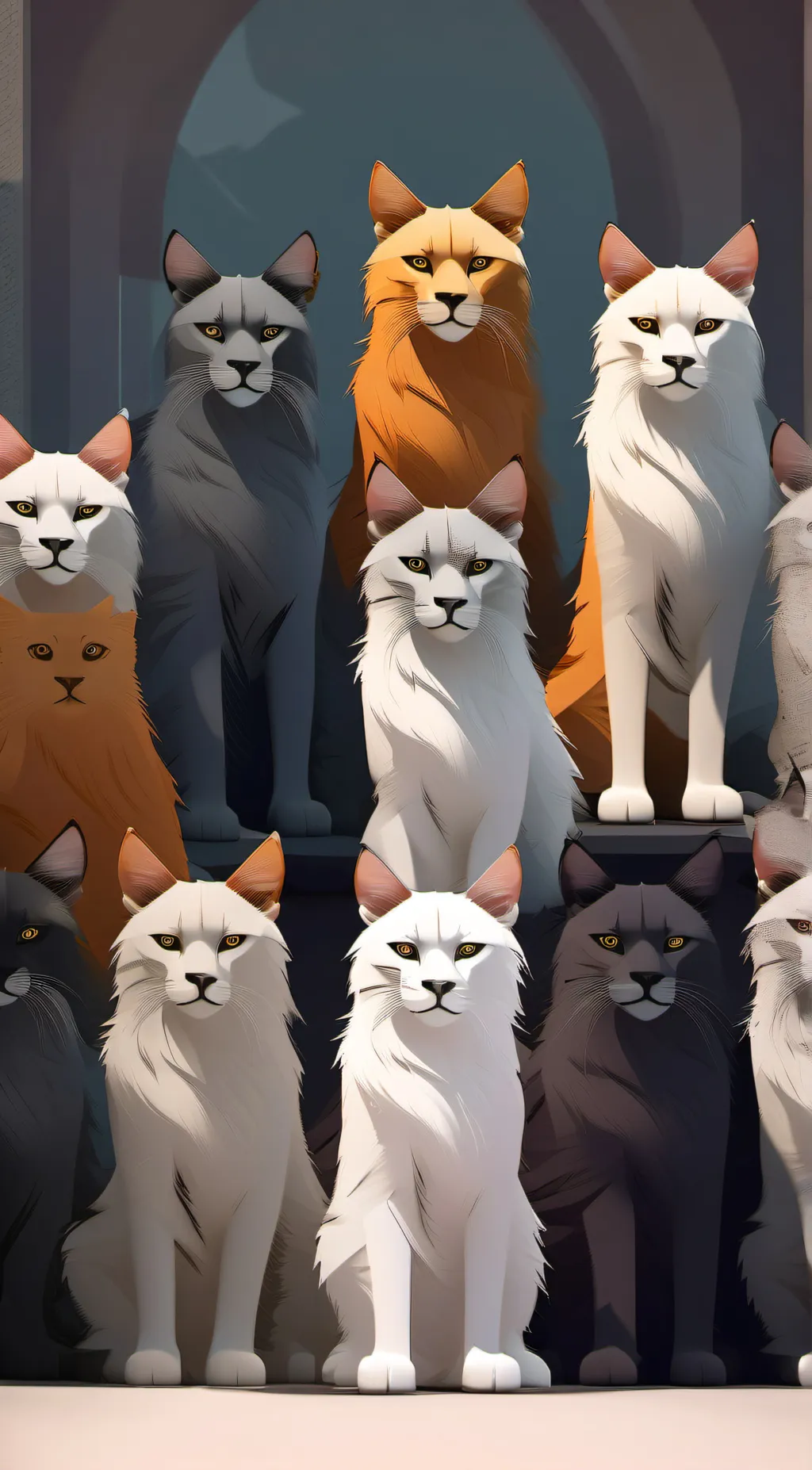 ai character: Fire clan background