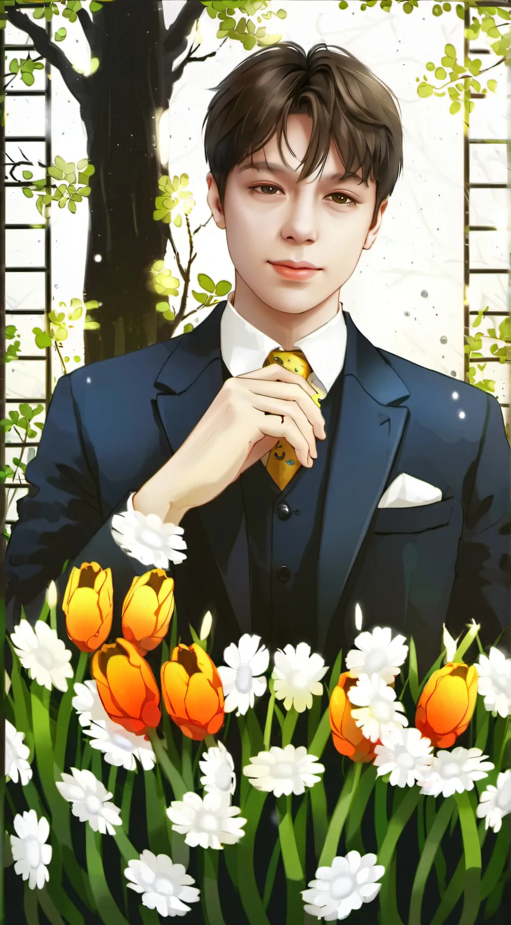 ai character: Martin Brett background