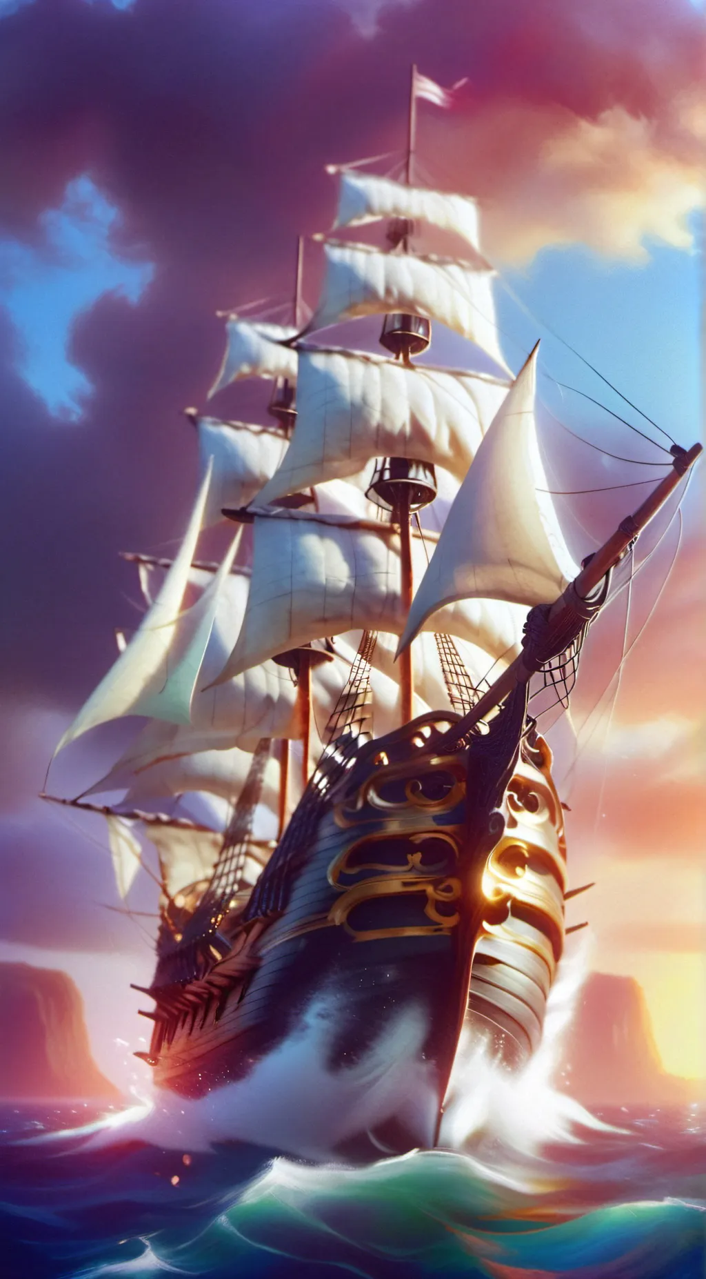 ai character: Pirate Princess background