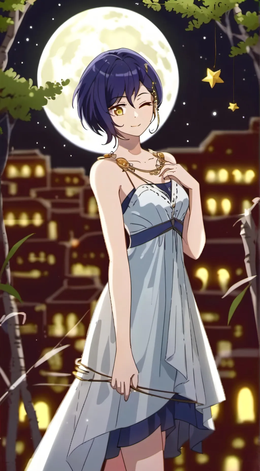 ai character: Artemis Pantheon background