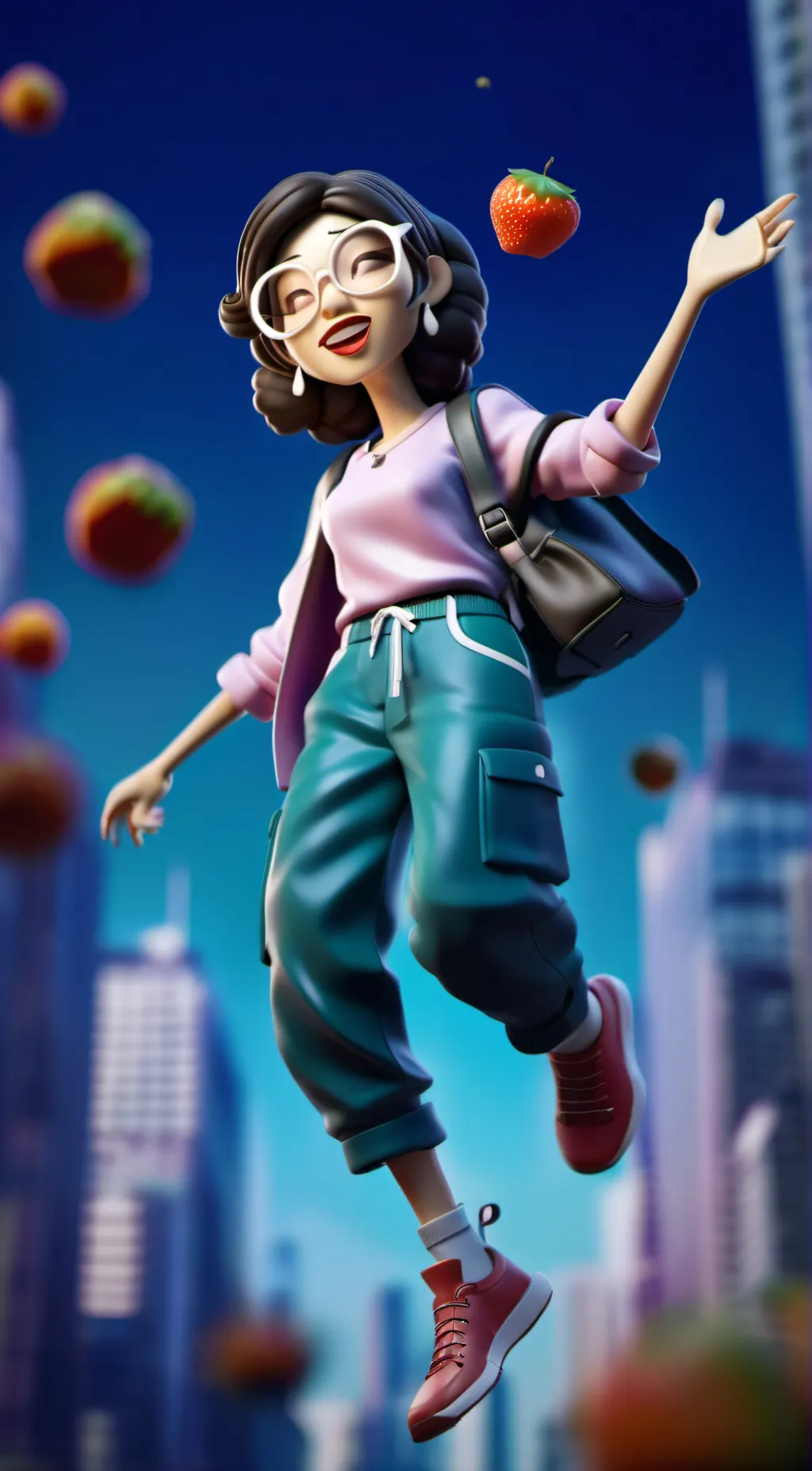 ai character: Food fight!!!!!!!! background