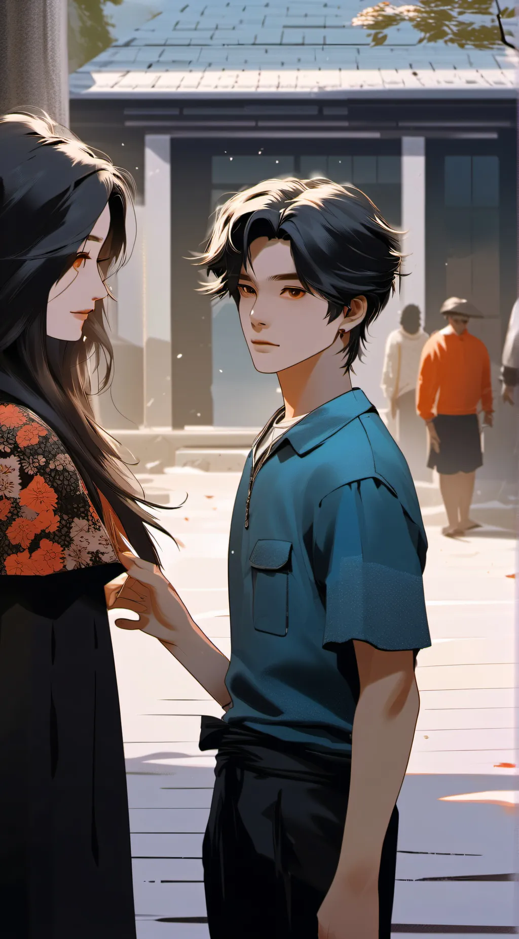 ai character: Liam background