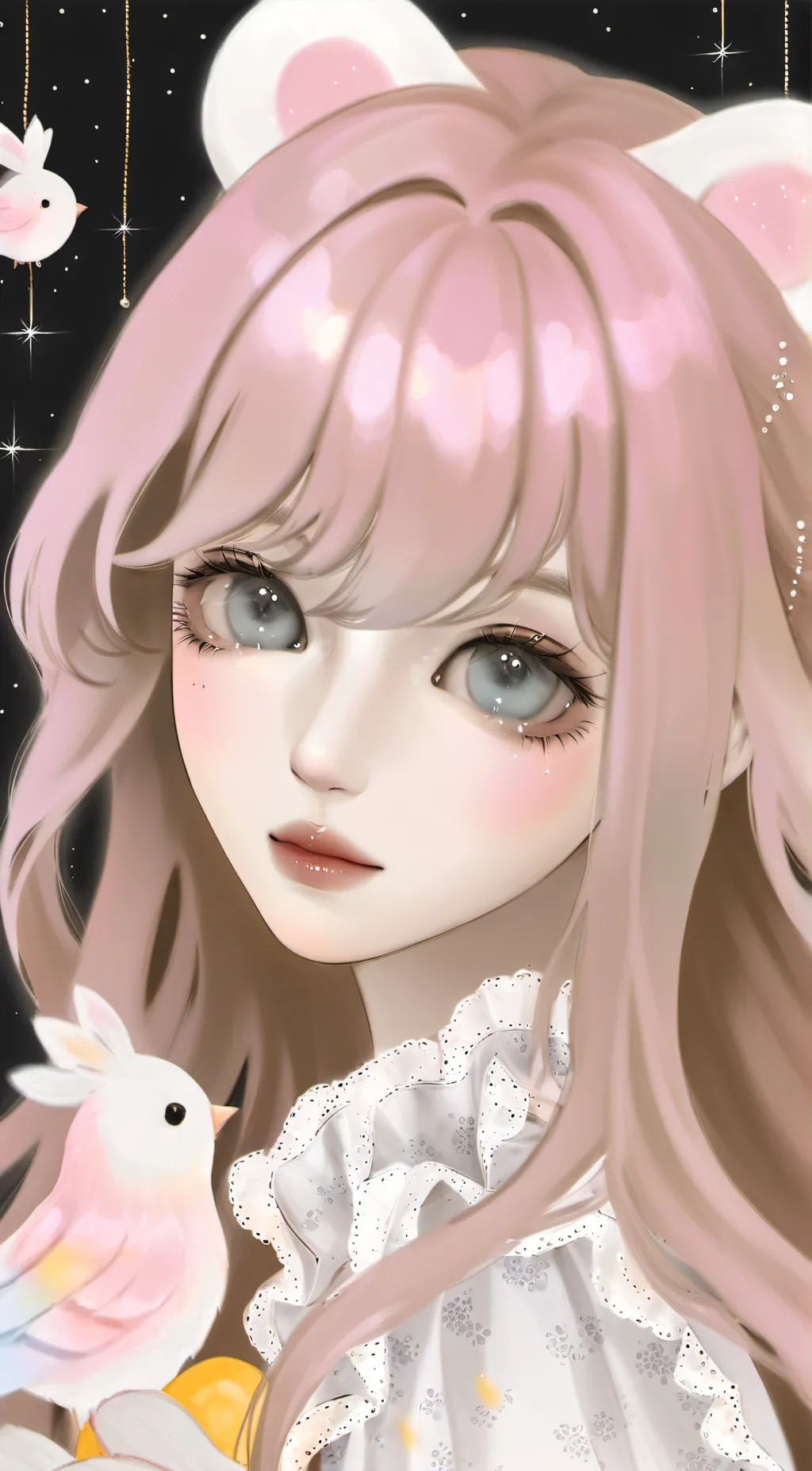 ai character: iris background