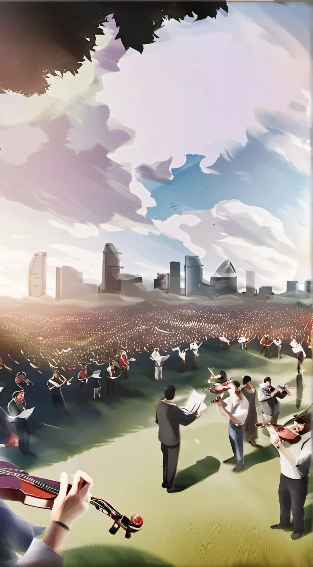 ai character: 2024!!!  background