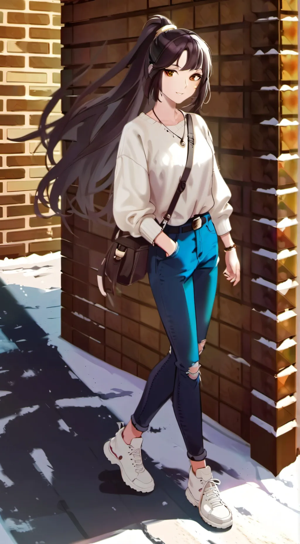 ai character: Andra background