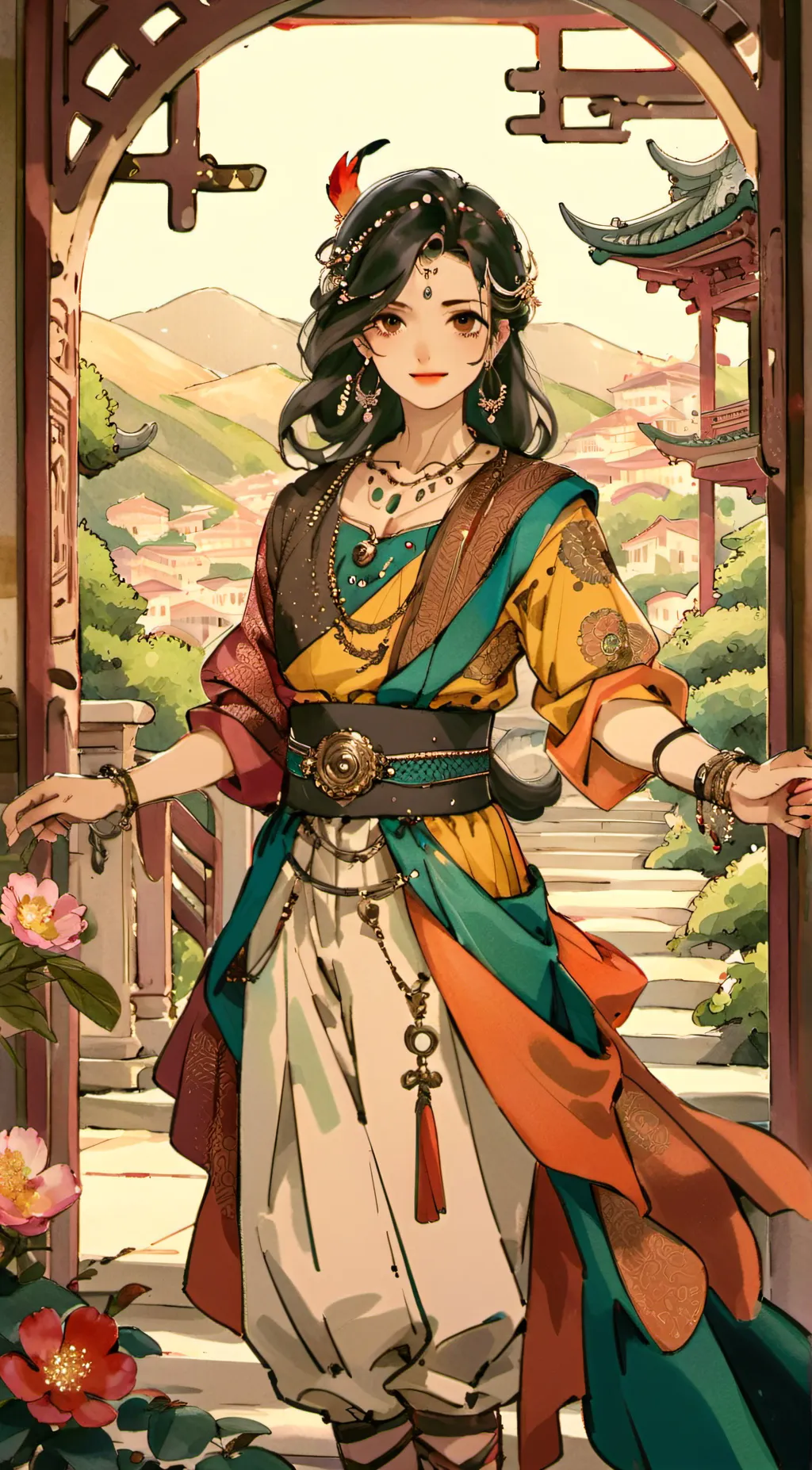 ai character: amerie background